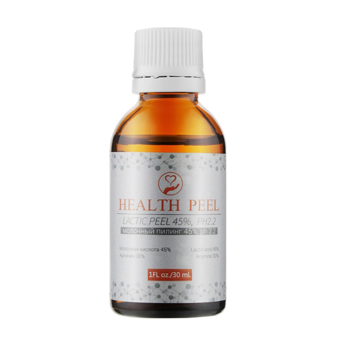 Молочний пілінг для обличчя Health Peel Lactic Peel 45%, рН 2.2, 30 мл